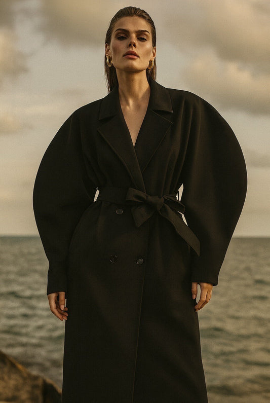 Trench Chic avec manches larges